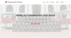 Desktop Screenshot of feuerwehr-brixen.org